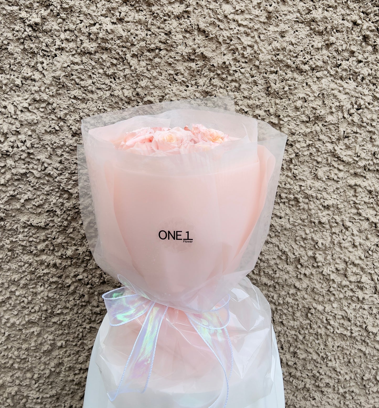 Rose Peachy Shimmer Bouquet