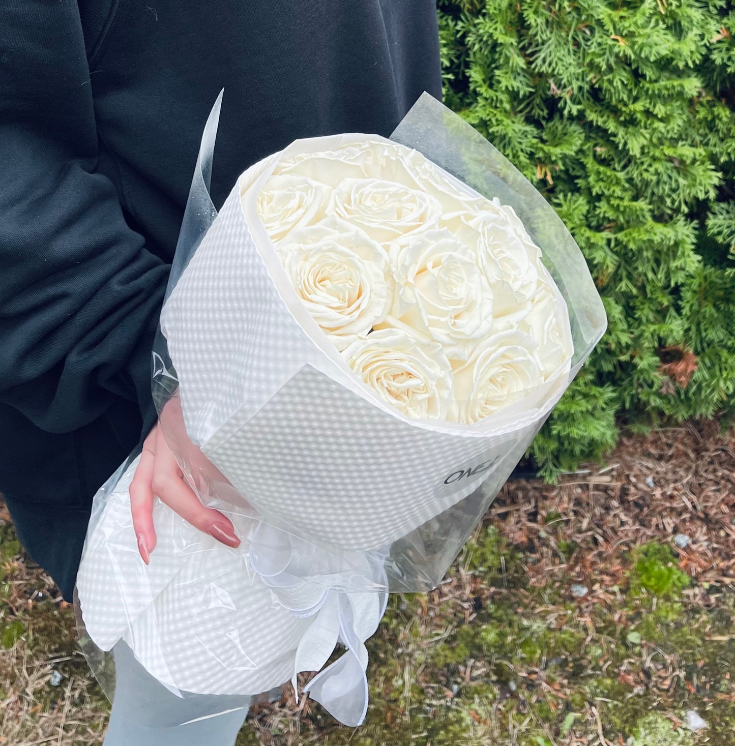 Rose White PlayaBlanca Bouquet