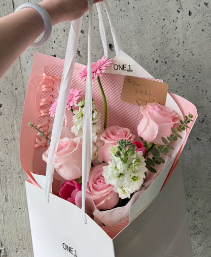 Ribbon Rose Bouquet 2