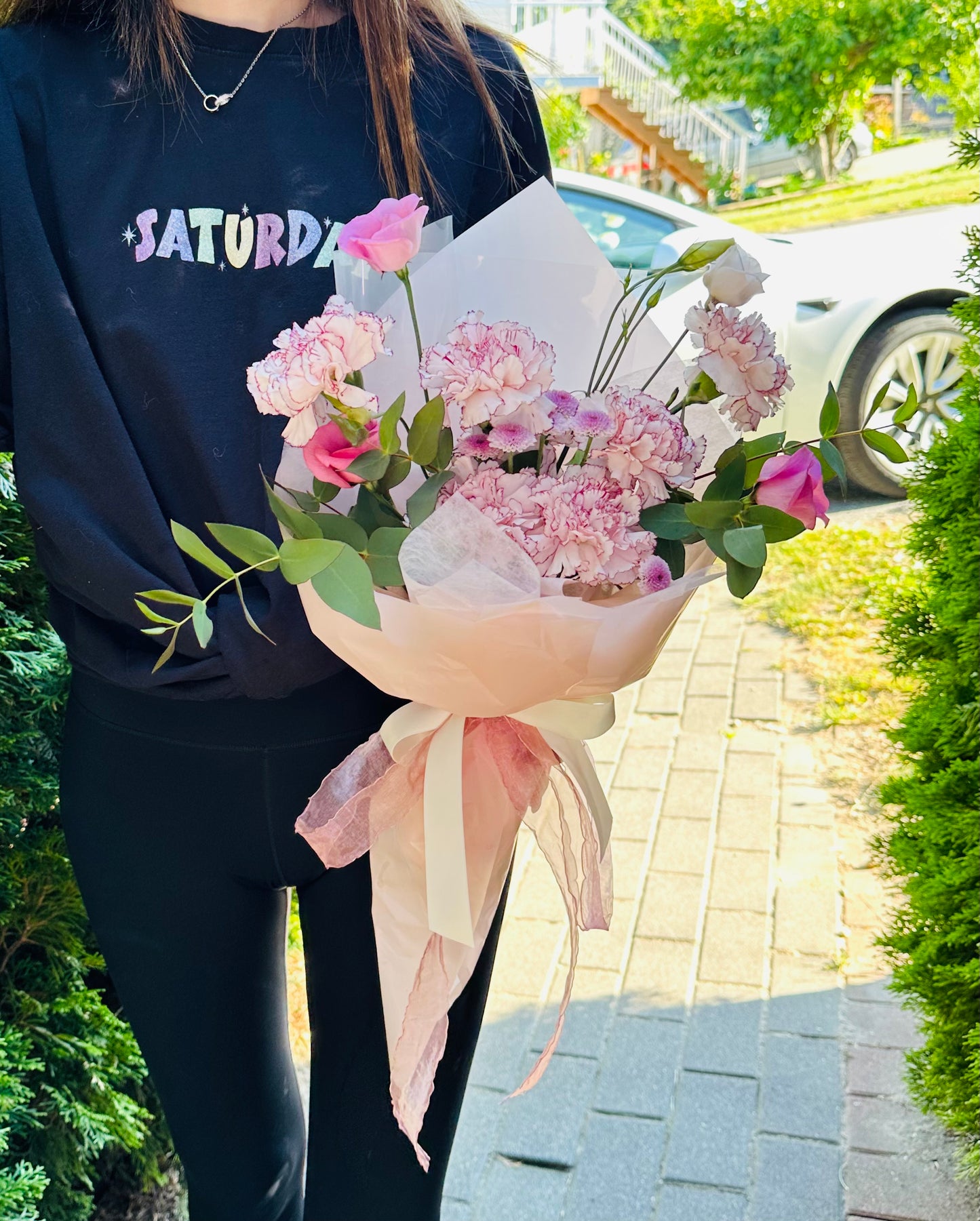 Cone of Blooms Bouquet