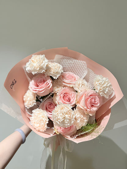 Pinky Novia Bouquet