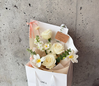 Ribbon Rose Bouquet 1