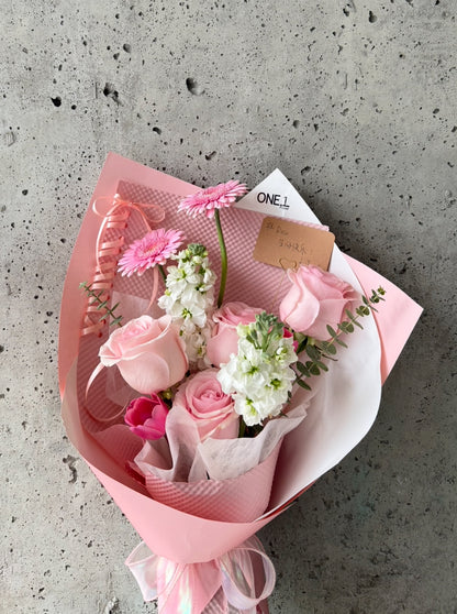 Ribbon Rose Bouquet 2